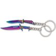 mprelok albainox rainbow assorted knife key rings 16245 photo