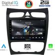 digital iq rsb 1406 cpa 9inc mutimedia tablet for mercedes clk w209 mod 2000 2004 photo
