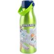 STOR: MINECRAFT - ISOMETRIC FLEXI HANDLE ALUMINIUM BOTTLE (760ML) (40461)