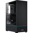 lian li sup01 black 45lt minimal footprint case for vertical gpu argb strips w 3x 120mm fans photo