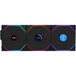 lian li unifan tl lcd wireless 120 black 3pcs controller case fan photo