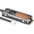 AXAGON CLR-M2FAN ACTIVE FAN - M.2 SSD 80MM SSD COPPER BODY SILICONE THERMAL PADS HEIGHT 13MM