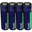 TRUST USB-C RECHARGEABLE BATTERIES 4 PIECES - AA