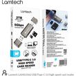 lamtech usb type c 30 high speed card reader metal grey lam113362 photo