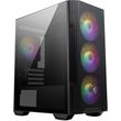 case msi mag forge m100r midi tower transparent black photo