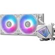 msi mag coreliquid i240 computer cooling system processor all in one liquid cooler white photo