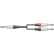 CHORD 2M6J-J300   2 X 6.3MM MONO JACK PLUGS - 2 X 6.3MM MONO JACK PLUGS 3M ()
