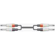 2M6J-J600 ������� ���� 2 X 6.3MM MONO JACK PLUGS - 2 X 6.3MM MONO JACK PLUGS 6M (�������)