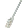 logilink patch cable cat5e u utp 15m grey photo