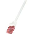 logilink patch cable cat6 u utp bc white 1m primeline photo