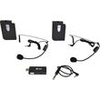 QTX U-MIC-863.2+864.8-N USB DUAL NECKBAND UHF    2  ()