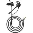 white shark in ear headset microphone blackbird ge 537 photo