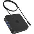 ICY BOX 12 IN 1 TYPE-C DOCK WITH PD UP TO 100W BLACK IB-DK4090-C