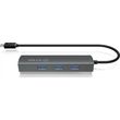 ICY BOX TYPE-C 3-PORT HUB WITH GIGABIT-LAN PORT IB-HUB1406-C