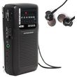 aiwa pocket radio with earphones black rs 33 photo