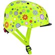 GLOBBER  ELITE LIGHTS XS/S (48-53CM) LIME GREEN FLOWERS (507-106)