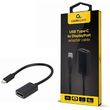 cablexpert usb type c to displayport adapter cable 4k 15cm black retail pack a cm dpf 02 photo