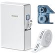 NIIMBOT THERMAL TRANSFER LABEL PRINTER B18 0.5-INCH WHITE B18-W