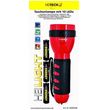 heitech flashlight with 10 led large 19 cm incl battery hei003558 photo