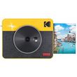 KODAK MINI SHOT 3 RETRO -INSTANT CAMERA & PHOTO PRINTER (7.6 X 7.6 CM) IOS & ANDROID BT + 8 SHEETS