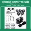 DIQ AMBIENT 8176 A4E FULLKIT BENZ A W177 MOD19-22 DIQ AMBIENT LIGHT MERCED A W177 MOD19-22 40 LIGHTS