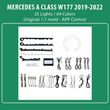 DIQ AMBIENT 8176 A4B BENZ A W177 MOD.19-22 DIQ AMBIENT LIGHT MERCEDES A W177 MOD.19-22, 25 LIGHTS