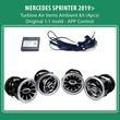 DIQ AMBIENT 8176-SPR BENZ SPRINTER W907 MOD19 DIQ TURBINE AIR VENT LIGHT KIT MERCEDES SPRINTER MOD19