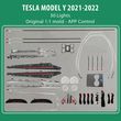 DIQ AMBIENT TESLA MODEL Y MOD21-22 FULL KIT DIQ AMBIENT LIGHT TESLA MODEL Y MOD21-22 30 KIT