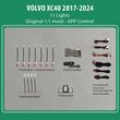 DIQ AMBIENT LIGHT VOLVO  XC40 MOD. 2018&GT; (WITH ORIGINAL AMBIENT LIGHT), 11 LIGHTS, 64 COLORS
