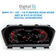DIGITAL IQ DGU 943_IC (10IN) BMW 1 &AMP; 2 SERIES - X1 - X2 MOD. 2014-2022 DIGITAL DASHBOARD