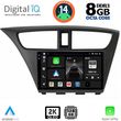 DIGITAL IQ BXF 11190_CPAA (9INC) MULTIMEDIA TABLET FOR HONDA CIVIC MOD. 2012-2016