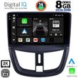 DIGITAL IQ BXF 11507_CPAA (9INC) MULTIMEDIA TABLET FOR PEUGEOT 207 MOD. 2007&GT;