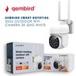 gembird smart rotating 355o outdoor wifi camera 2k qhd white tsl odcam wrhd 01 photo