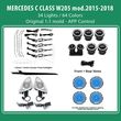 DIQ AMBIENT 8161 DCL2 BENZ C W205 FULLKIT AMBIENT LIGHT FOR MERCEDES C W205 15-18,34 LIGHTS