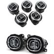 DIQ AMBIENT 8176 GLC AIC BENZ GLC X254 TURBINE AIR VENT AMBIENT LIGHT KIT MERCEDES GLC X254 22