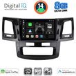 DIGITAL IQ BXK 20720_CPAA (9INC) MULTIMEDIA TABLET FOR TOYOTA HILUX MOD. 2005-2016