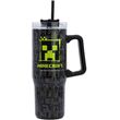 STOR: MINECRAFT SQUARED PATTERN - YOUNG ADULT DW XL INSULATED STAINLESS STEEL  RAMBLER MUG  (75643)