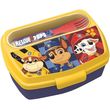 stor paw patrol boy rescue pups funny sandwich box with cutlery 81609 photo