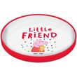 stor peppa pig little one non slip bicolor premium plate 13493 photo