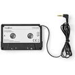nedis acon2200bk cassette adapter 35 mm male black photo