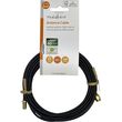 nedis csgl02210bk50 sma cable rp sma male rp sma female 50ohm 500m black photo
