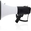 nedis meph250wt megaphone built in siren bluetooth black white photo
