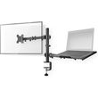 NEDIS MMSISNB110BK DESK MONITOR MOUNT FOR NOTEBOOK & 1 SCREEN 15 - 32 75X75 / 100X100
