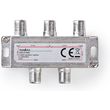 NEDIS SSPL410ME SATELLITE F-SPLITTER MAX. 11.5 DB INSERTION LOSS 5 - 2400 MHZ 4 OUTPUTS