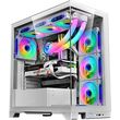ARMAGGEDDON E-ATX RGB TRANSPARENT FISH TANK GAMING CASE AQUARON XTREME WHITE AQUARON-XTREME-W