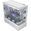 armaggeddon rgb m atx dual chamber gaming case aquaron duplex pro white aquaron duplex pro w photo