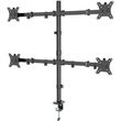 GEMBIRD ADJUSTABLE DESK 4-DISPLAY MOUNTING ARM (RTS) 13