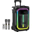 sonicgear rgb hda karaoke speaker 240w hyperbox 1500 pro black hb pro1500 photo