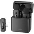 BOYA BY-V30 MOBILE WIRELESS MIC FOR ANDROID IPHONE (USB-C) 2 PERSON VLOG W CHARGING CASE 100M 36H