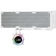 lian li hydroshift ii lcd c 360 no fans white aio cpu liquid cooler photo